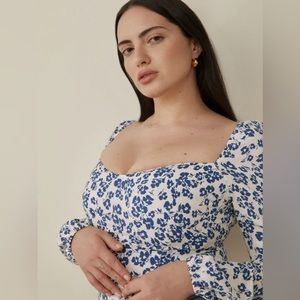 Reformation Reign Top in Milanesa